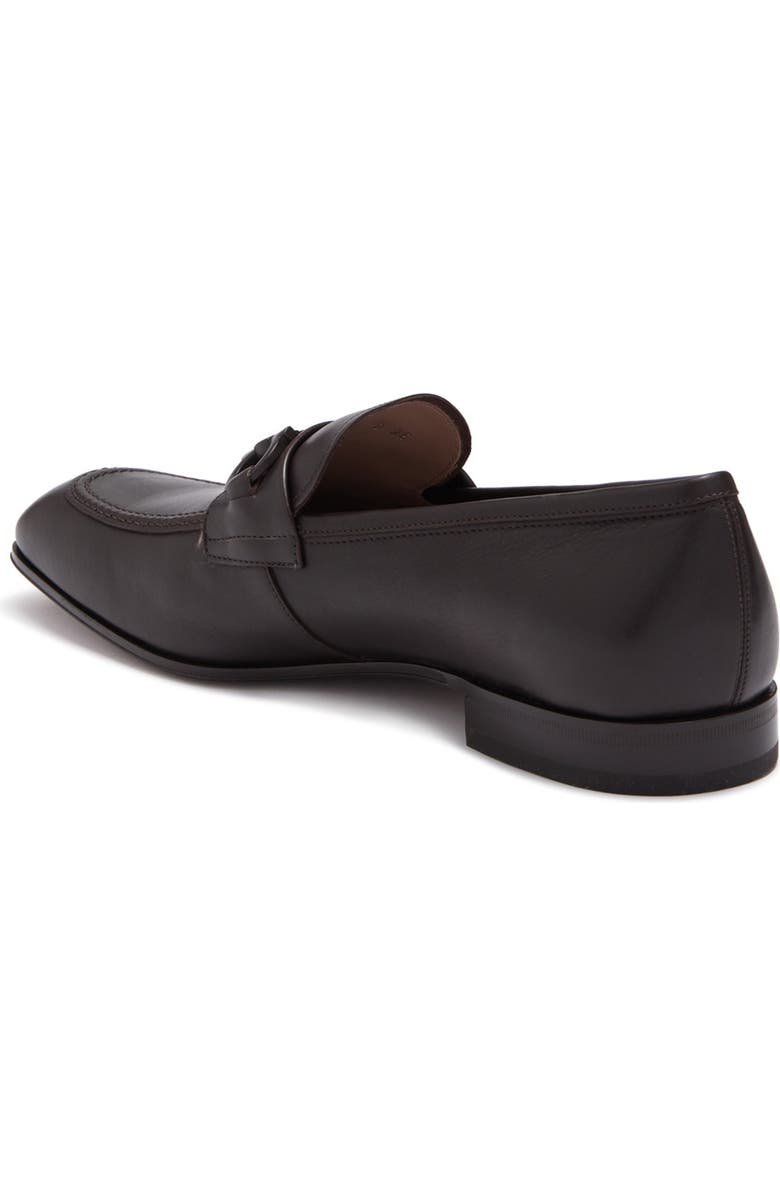 FERRAGAMO Horsebit Leather Loafer, Alternate, color,