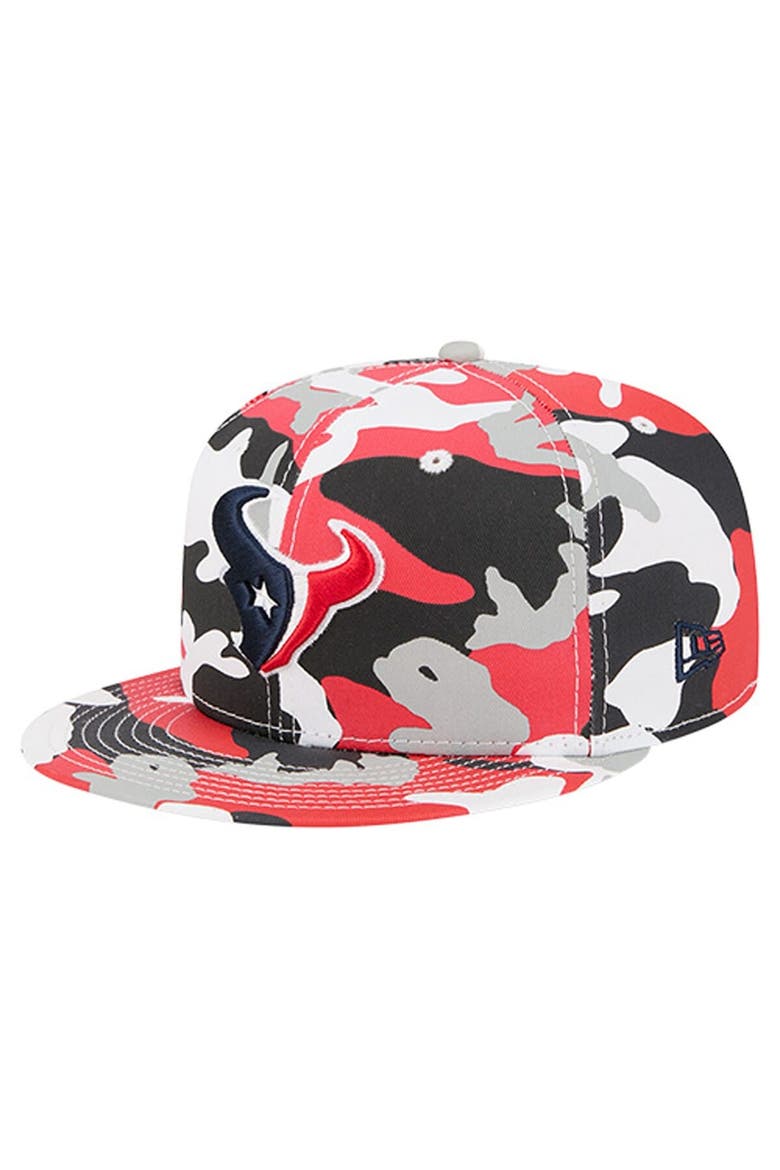 Men's New Era  Red/Navy Houston Texans 59FIFTY Fitted Hat, Main, color, Red