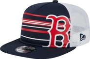 New Era Men's New Era  Navy Boston Red Sox 9FIFTY A-Frame Trucker Snapback Hat