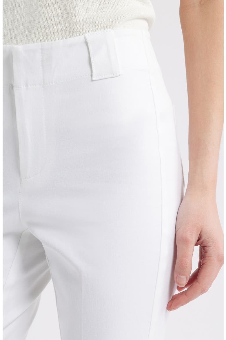 Plaza Ankle Demi Bootcut Pants, Alternate, color, PAPER WHITE