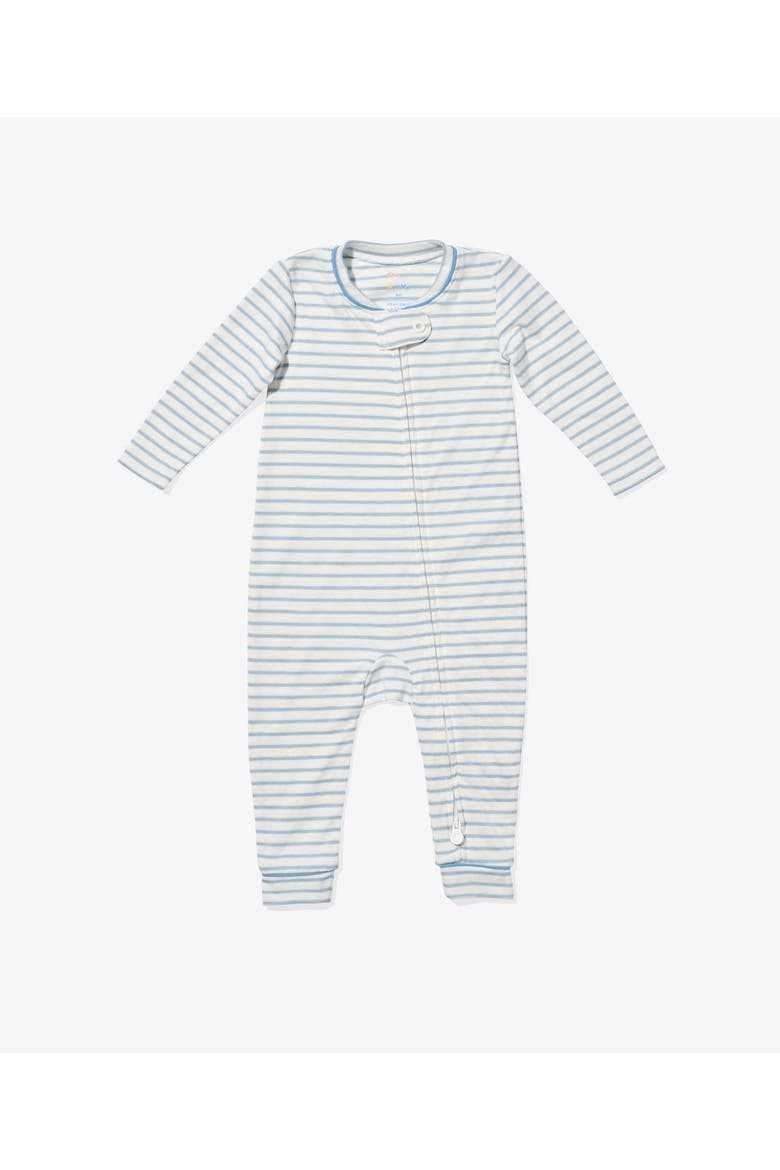 Ziggy Zip Romper, Main, color, blue stripe