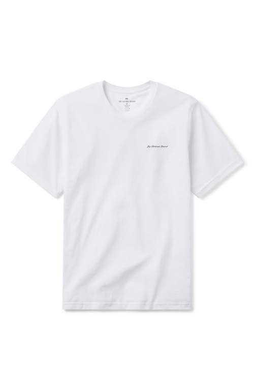 The Normal Brand Illustrated Bear Graphic T-shirt In White