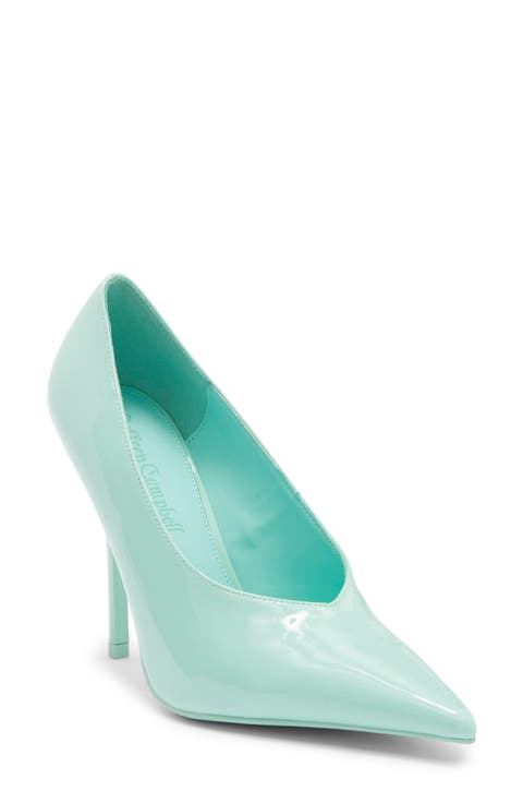 Diffuse Pointed Toe Pump