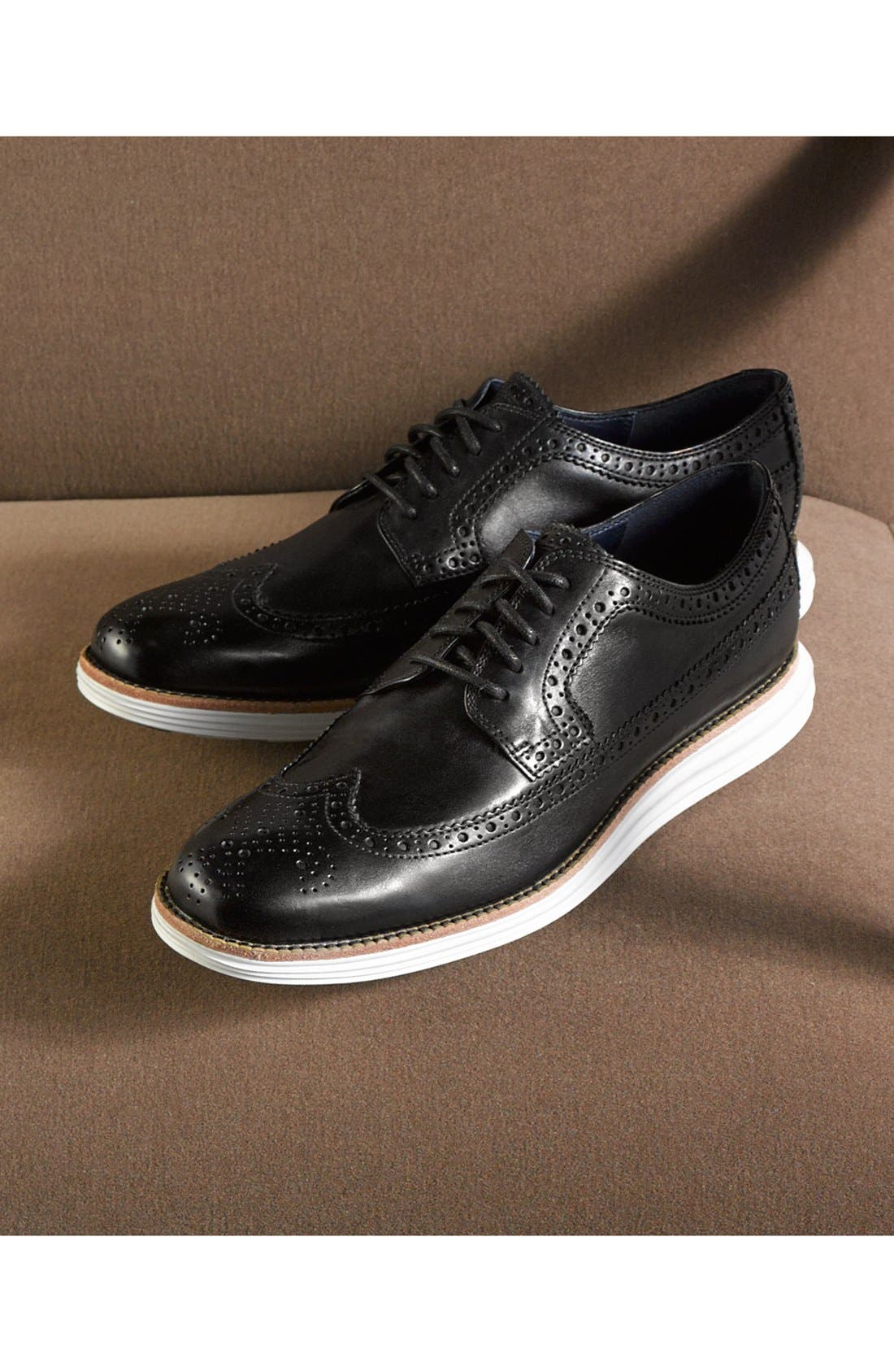 Cole Haan 'LunarGrand' Longwing Derby, Main, color, 