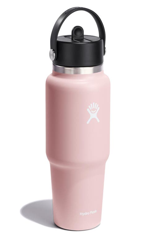 Hydro Flask 32-ounce Wide Mouth Travel Water Bottle With Flex Straw Cap In Trillium
