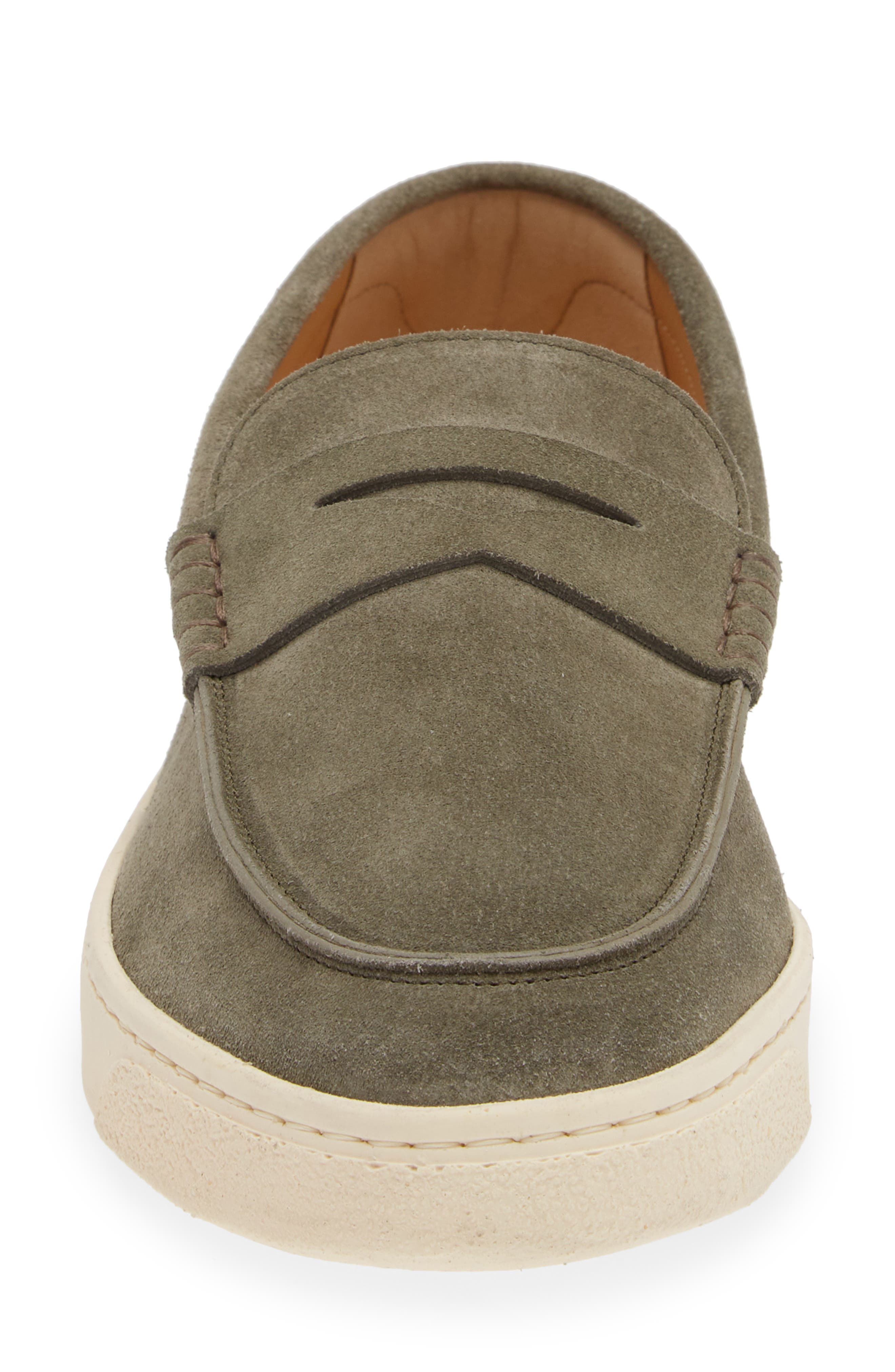 Brunello Cucinelli Suede Slip-On Sneaker, Alternate, color, 
