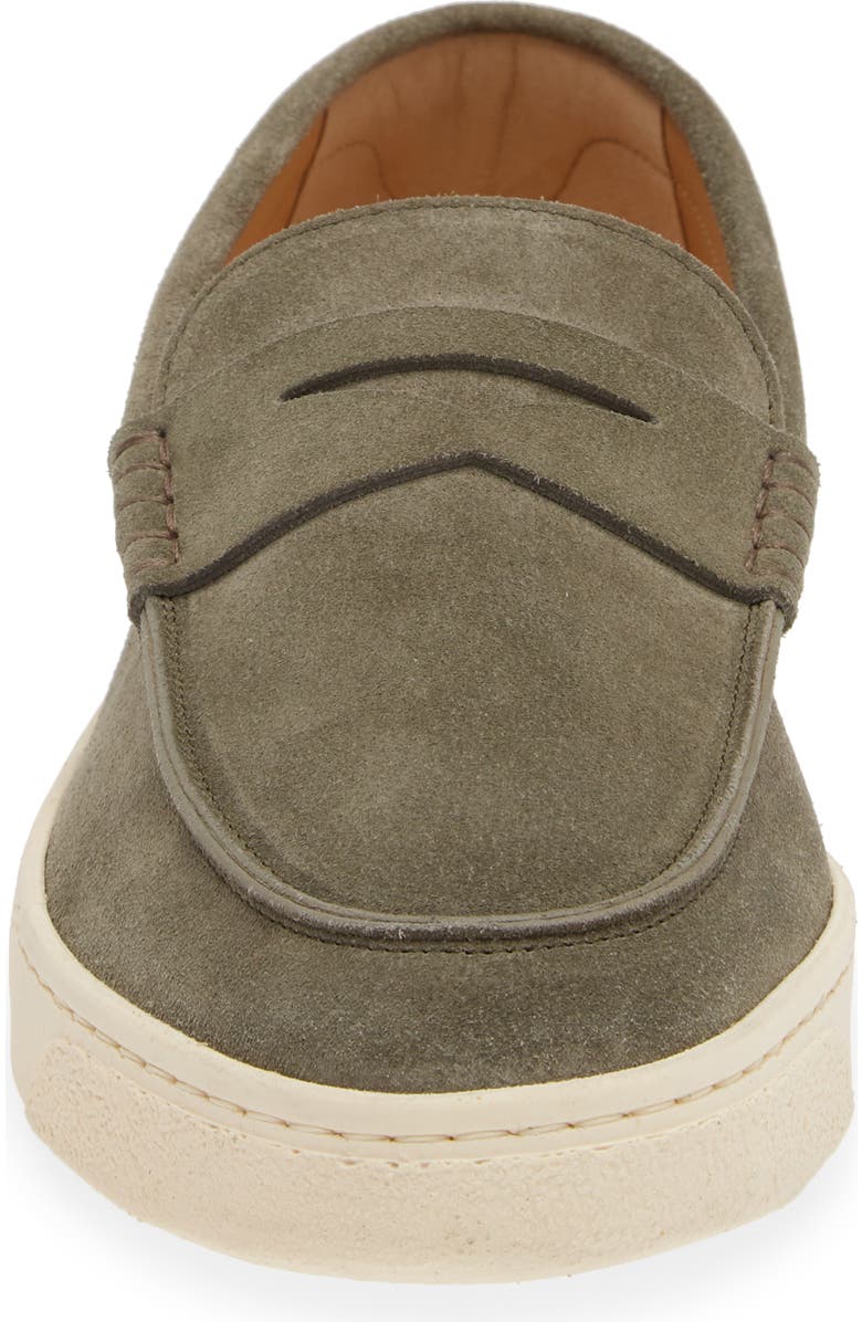 Brunello Cucinelli Suede Slip-On Sneaker, Alternate, color,