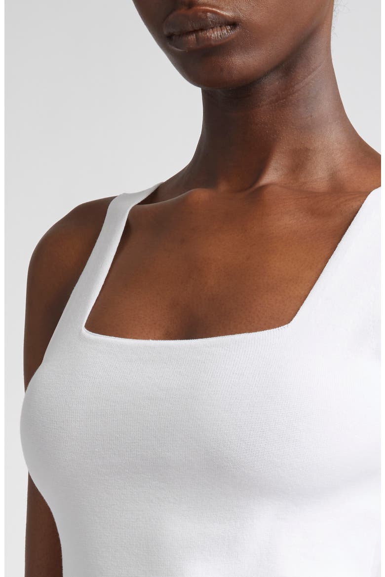 Square Neck Tank, Alternate, color, OPTIC WHITE