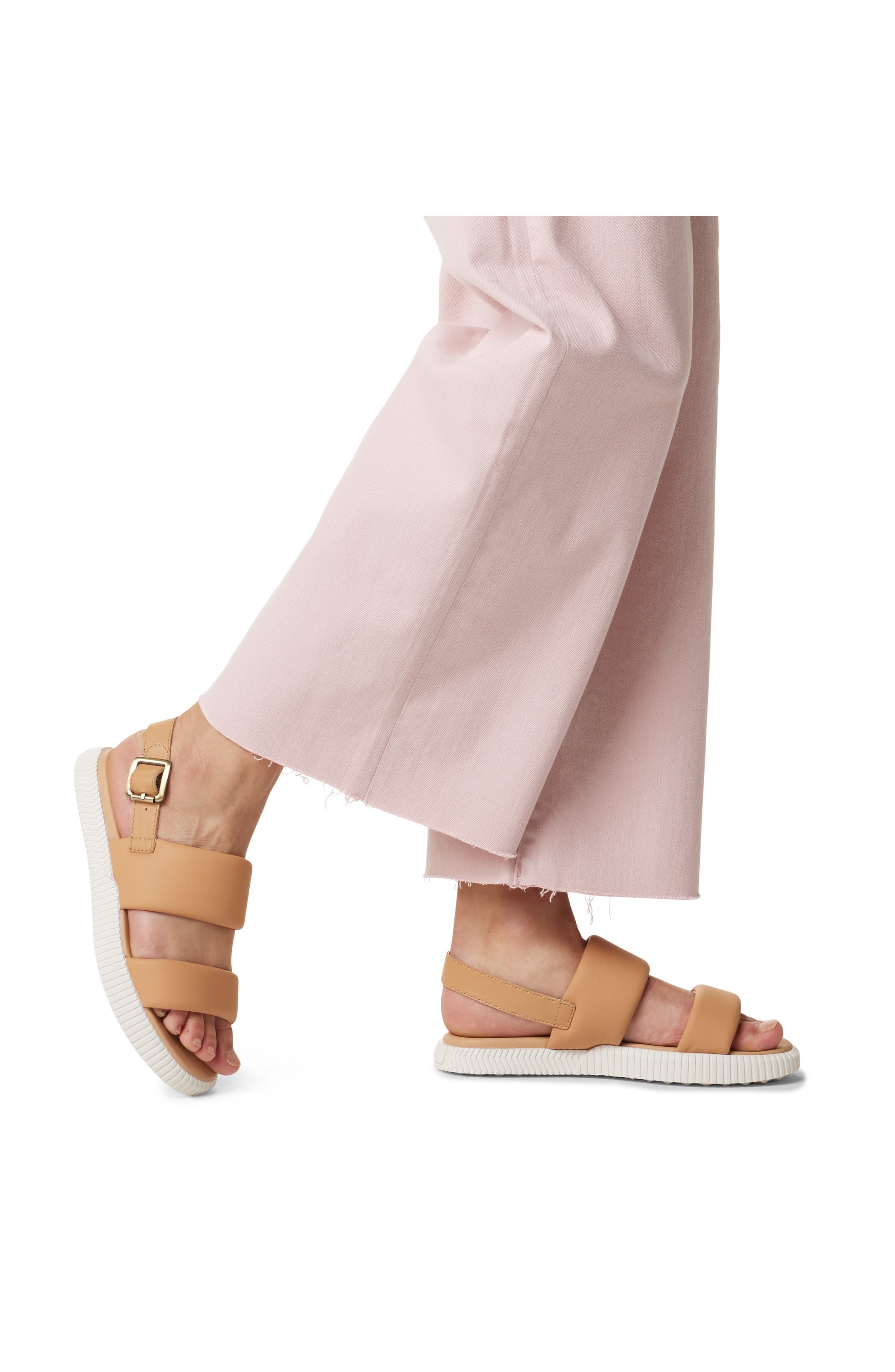 SOREL Ona Streetworks Go-To Slingback Sandal, Alternate, color, Honest Beige/ Sea Salt