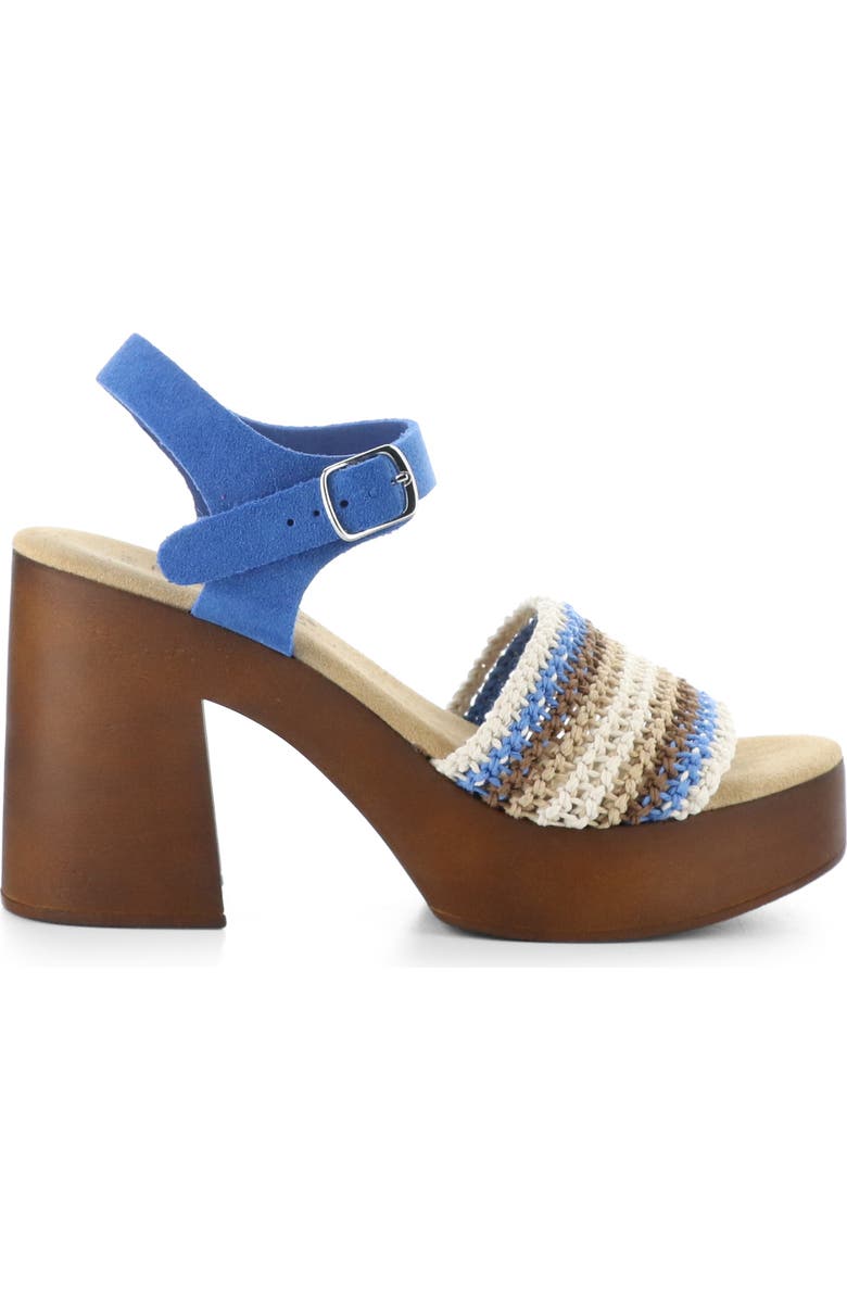 Bos. & Co. Reny Ankle Strap Platform Sandal, Alternate, color,