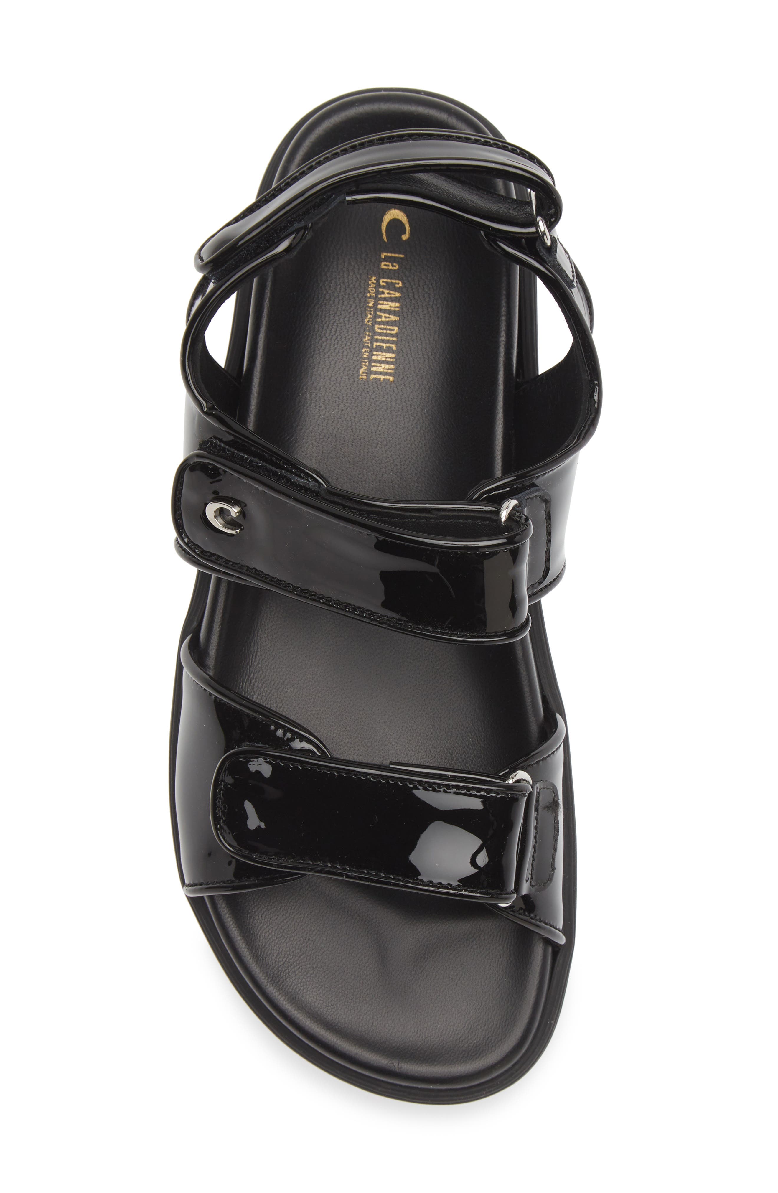 La Canadienne Gilmore Sandal, Alternate, color, Black
