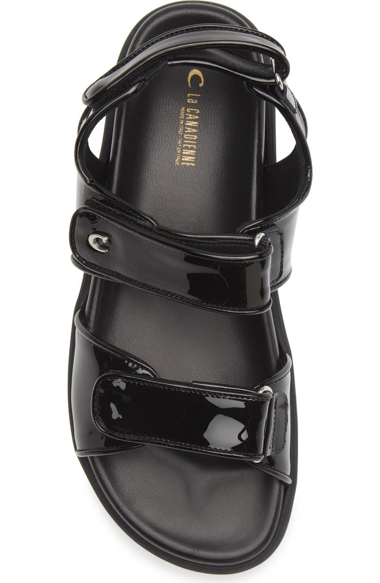 La Canadienne Gilmore Sandal, Alternate, color, Black