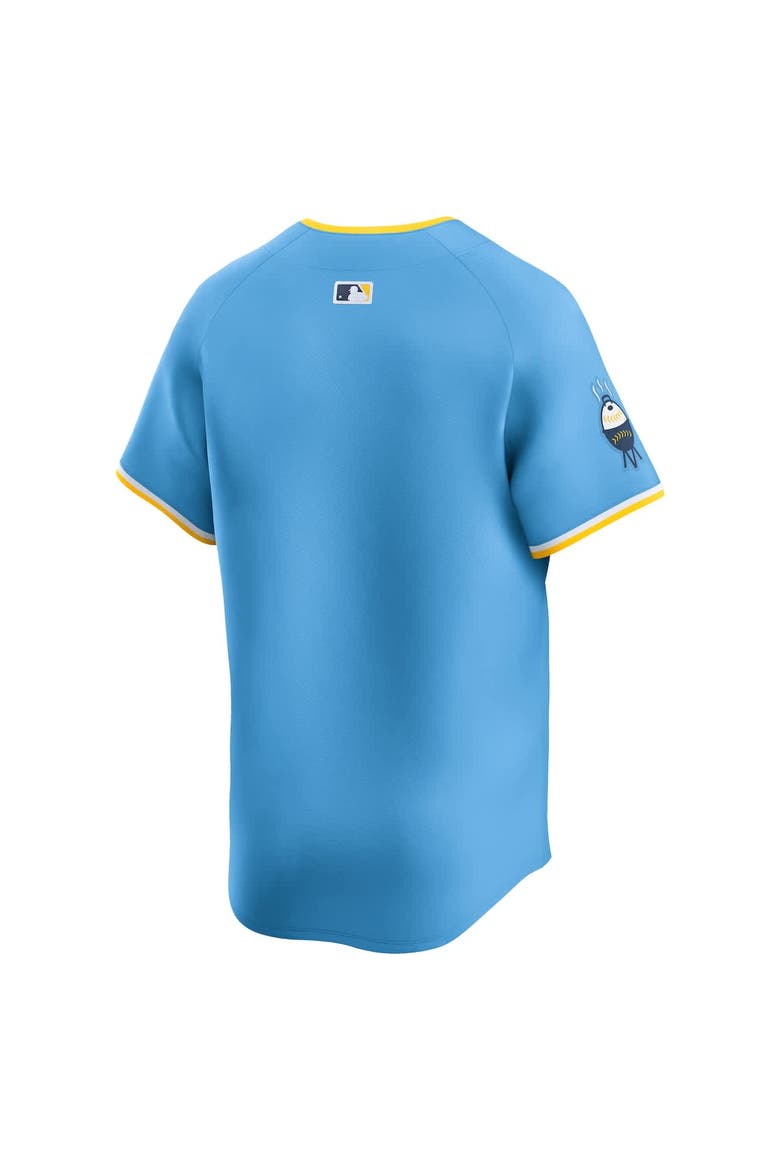Men's Nike Light Blue Milwaukee Brewers City Connect Limited Jersey, Alternate, color, Light Blue