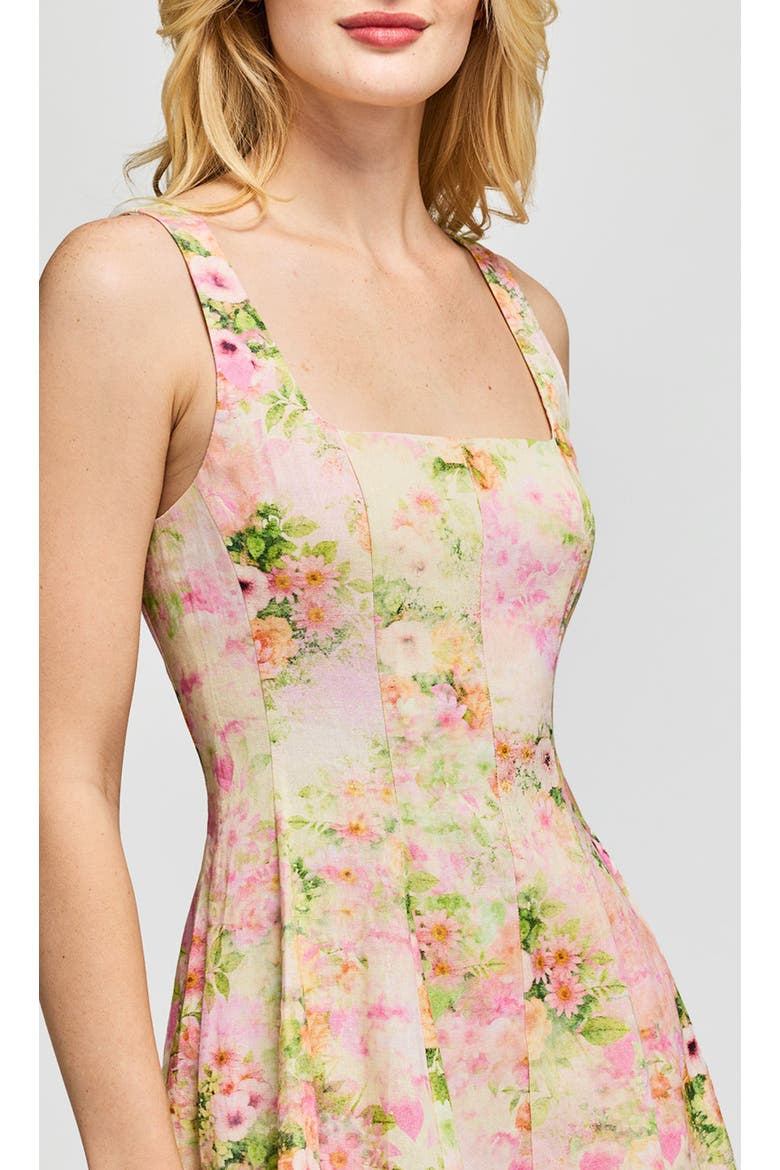Courtney Floral Dress, Alternate, color, Rose Cloud