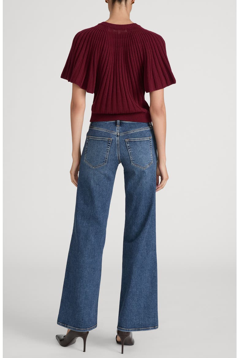 The Slim Palazzo Low Rise Wide Leg Jeans, Alternate, color, EIRA