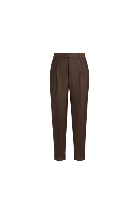 Virgin wool trousers