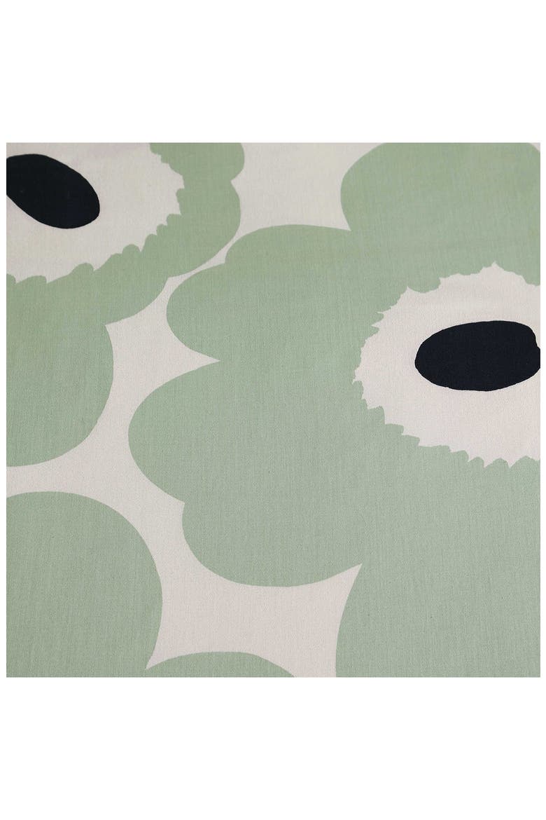 Unikko Duvet Cover & Sham Set, Alternate, color, OPEN LIGHT-PASTEL GREEN