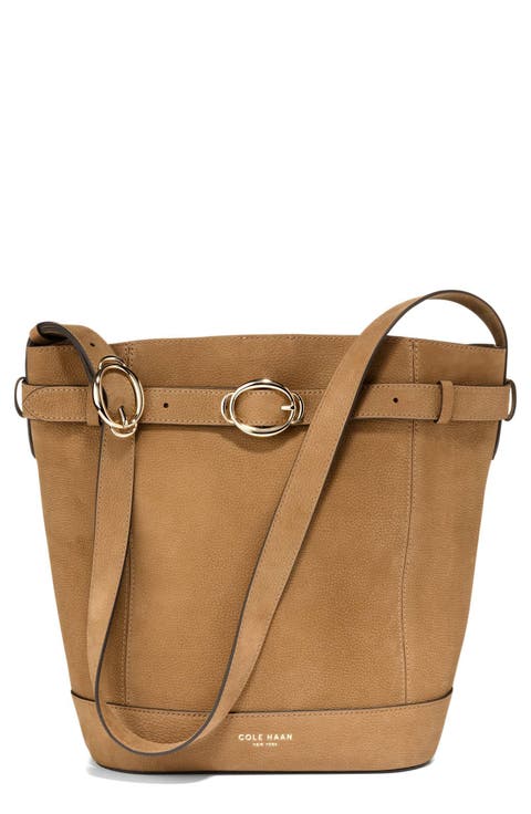 Alexandria Leather Bucket Bag