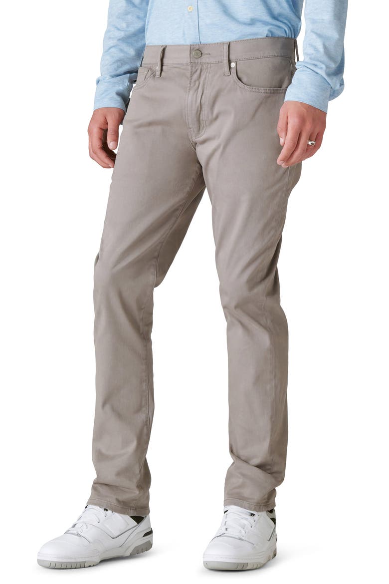 410 Athletic Stretch Cotton Five Pocket Pants, Alternate, color, BRUSHED NICKEL