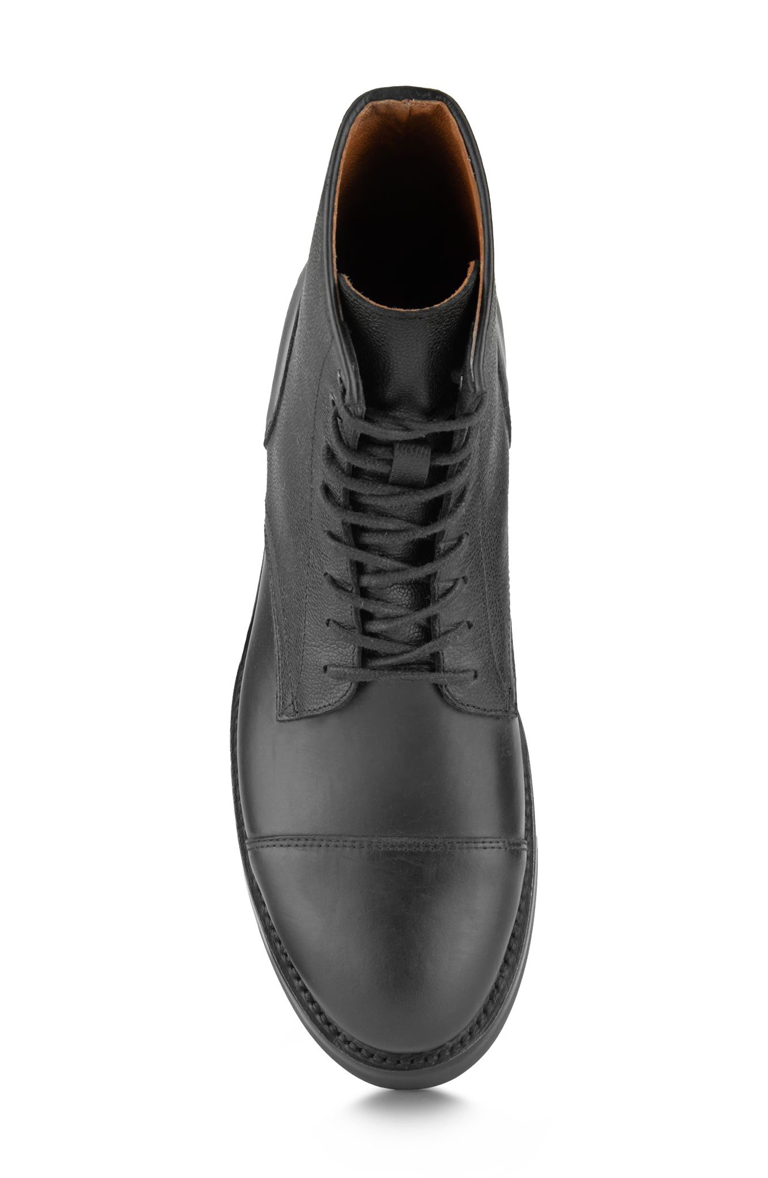 Frye Dylan Cap Toe Boot, Alternate, color, Black