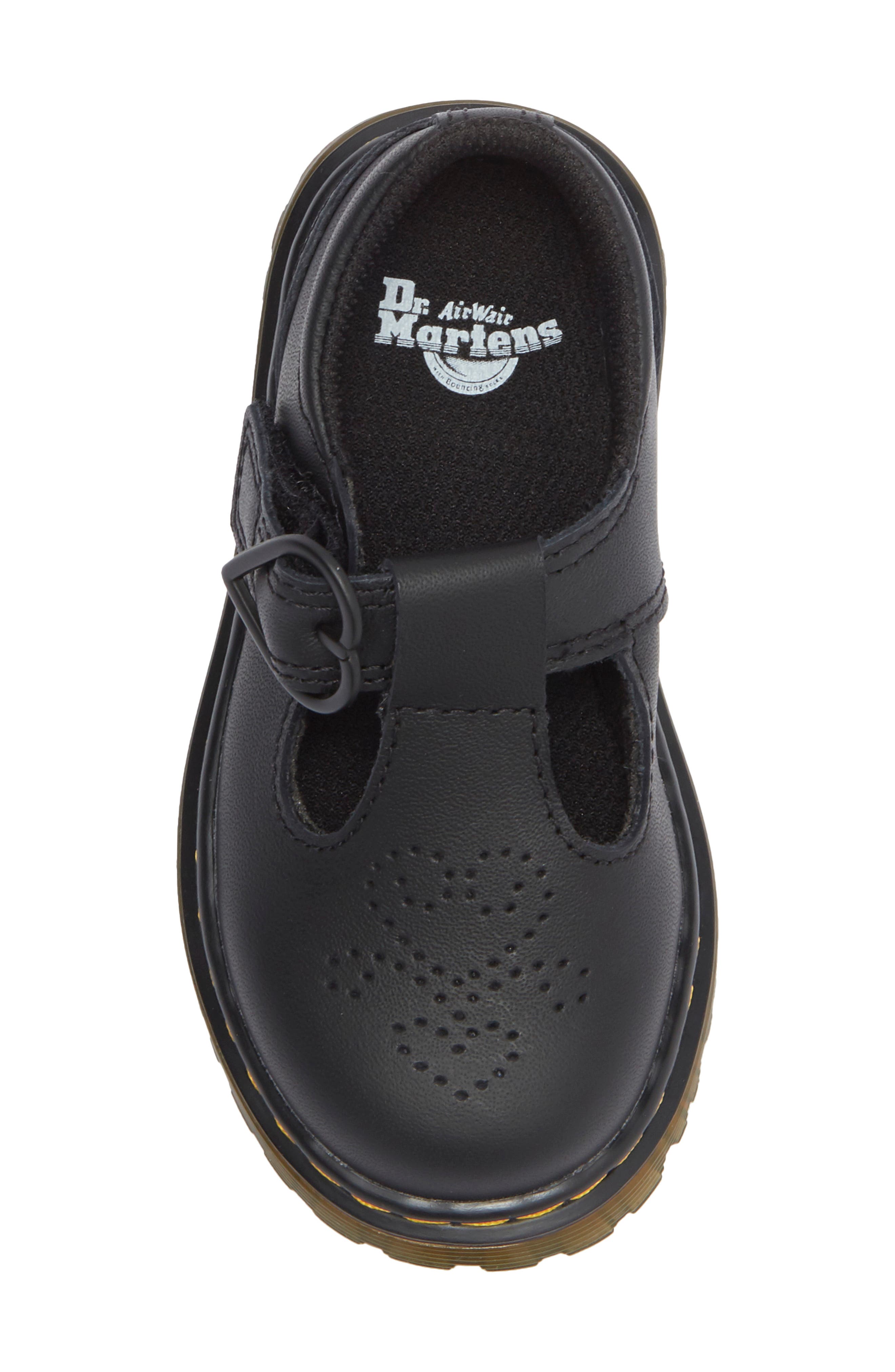 Dr. Martens Kids' Polley II T Bar Shoe, Alternate, color, Black