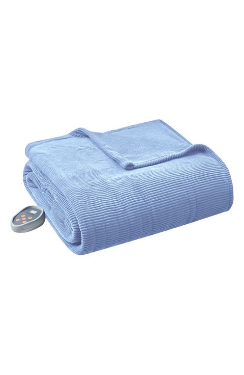 Electric Micro Fleece Heated Blanket