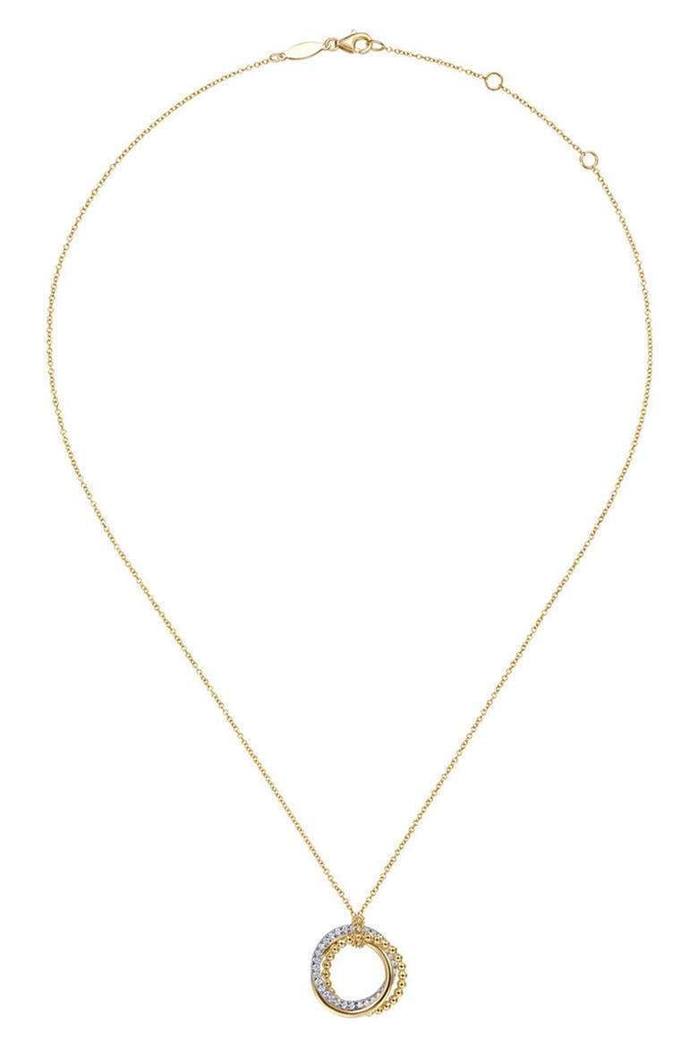 Bujukan Diamond Linked Pendant Necklace, Alternate, color, GOLD MULTI