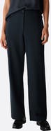 Eileen Fisher High Waist Straight Leg Pants