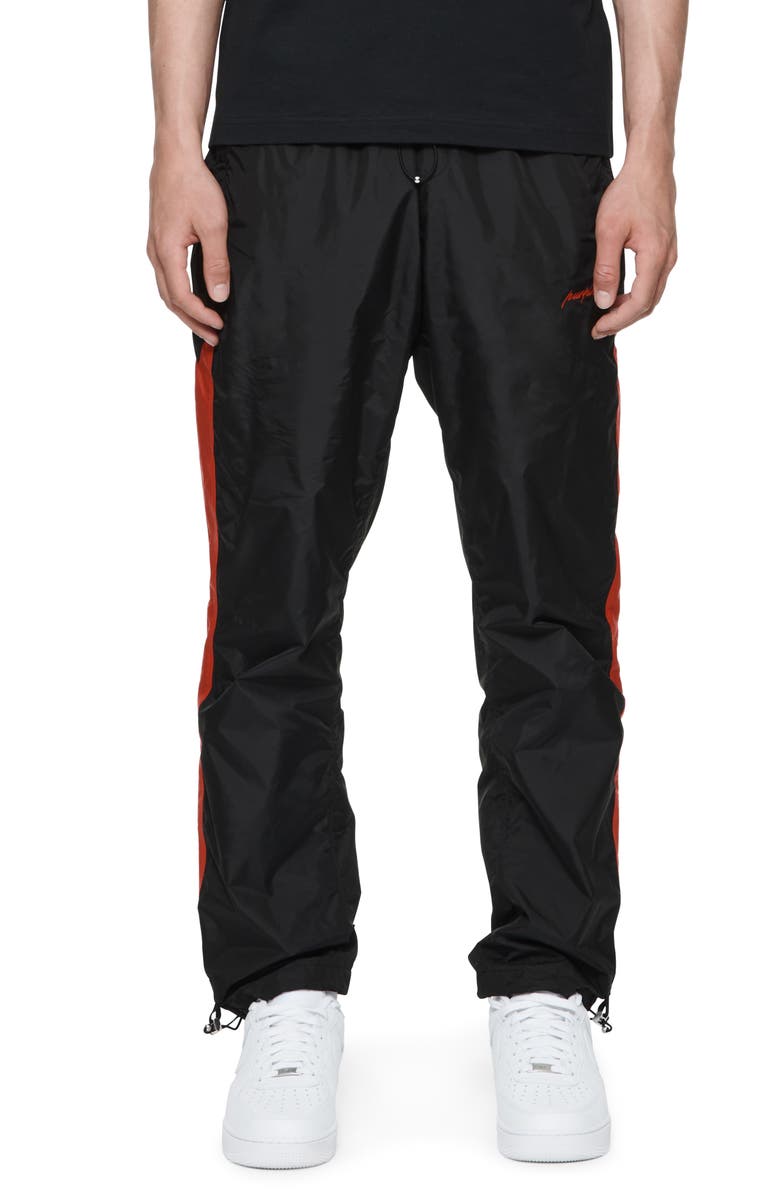 PURPLE BRAND Colorblocked Nylon Pants, Main, color, 