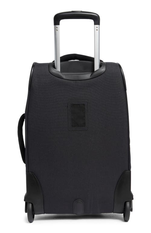 Travismathew Red Paradise Please Roller Carry-on Suitcase In Black