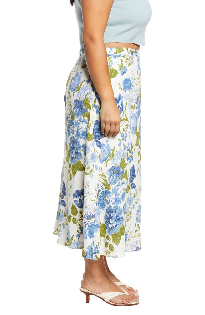 Reformation Bea Floral Print Skirt, Alternate, color, 