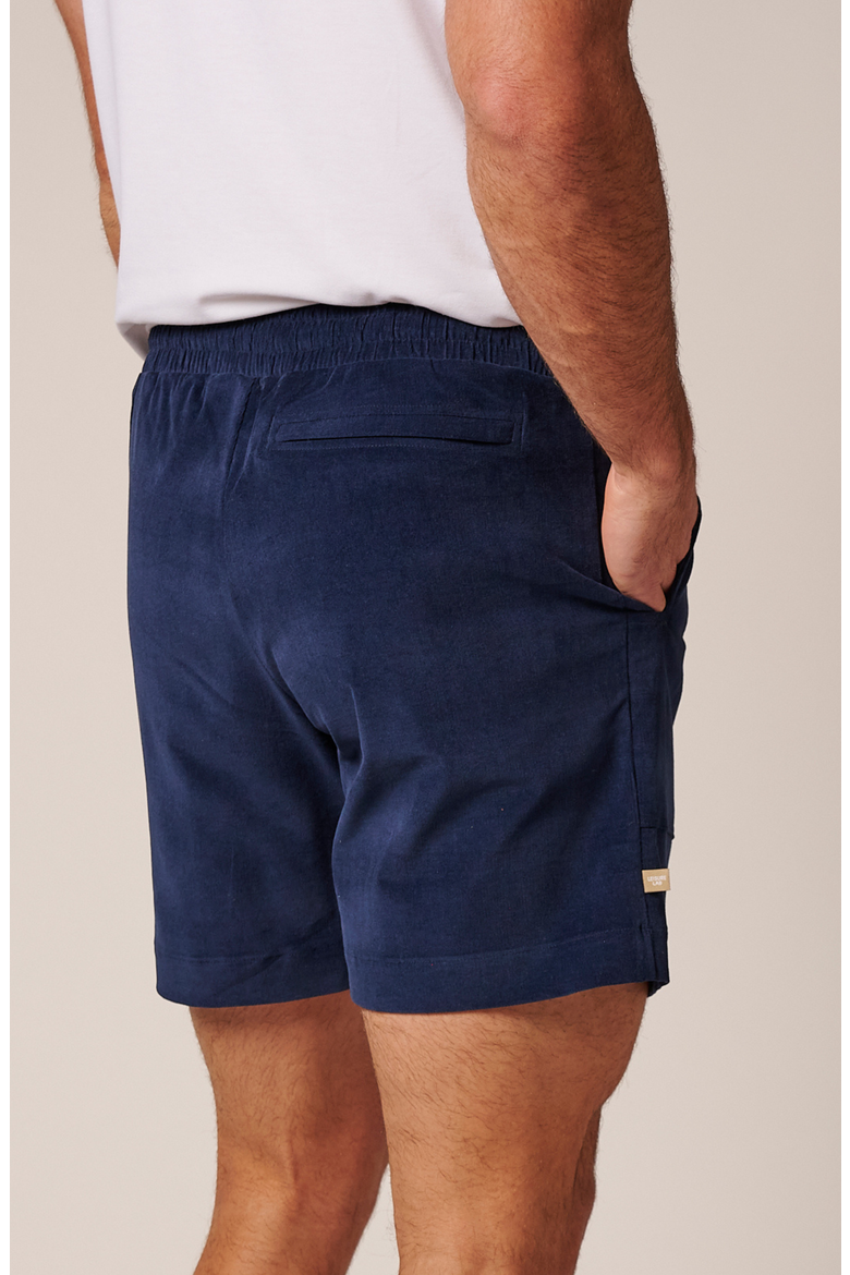 Patch Pocket Corduroy Short, Alternate, color, Indigo