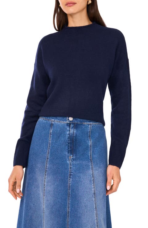 Loose Knit Crewneck Sweater