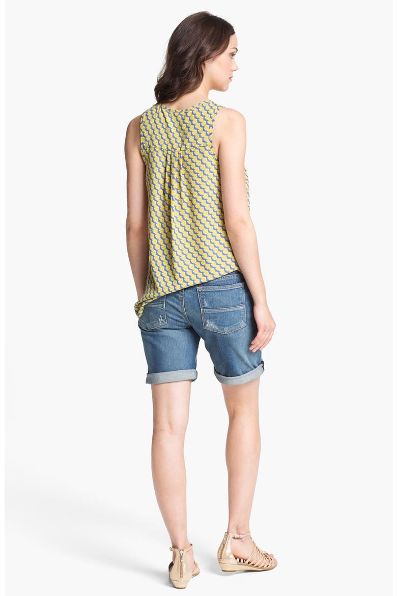 'Catherine' Denim Boyfriend Shorts, Alternate, color, INDULGENT