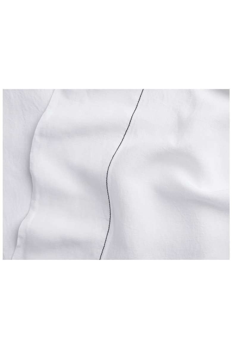 Tencel™ Lyocell & Linen Bed Set, Alternate, color, WHITE