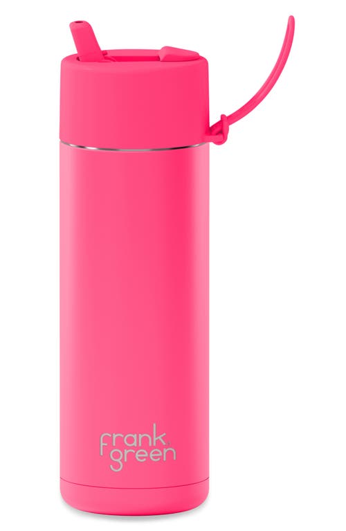 frank green 20-Ounce Reusable Bottle in Neon Pink  product