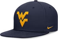 Nike Men's Nike Navy West Virginia Mountaineers On-Field Pro Fitted Hat