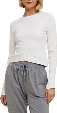 WISHLIST Ribbed Knit Top