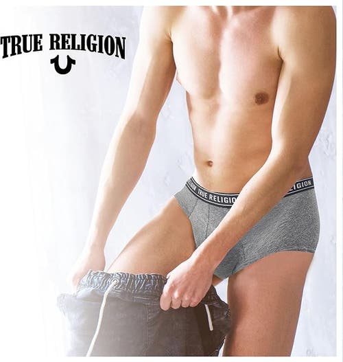 True Religion Briefs Soft Cotton Underwear Pack Of 5 In Multi