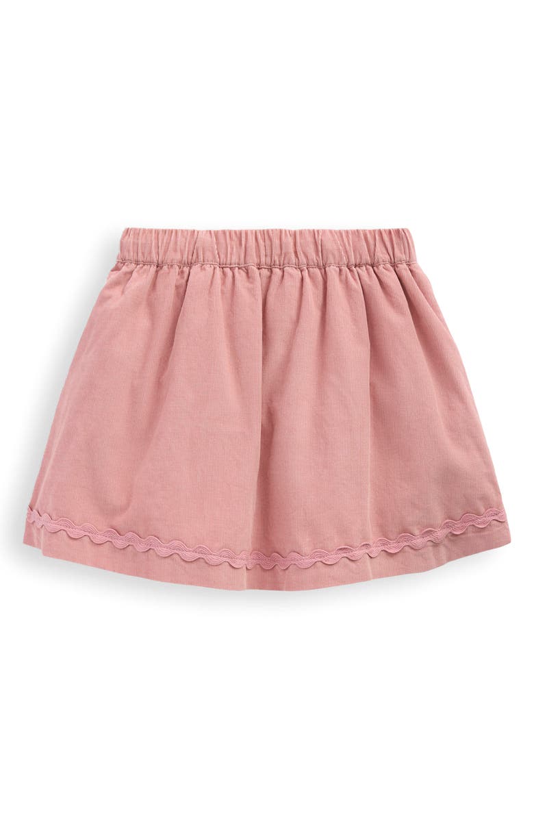 Mini Boden Kids' Corduroy Heart Pocket Skirt, Alternate, color, Vintage Pink