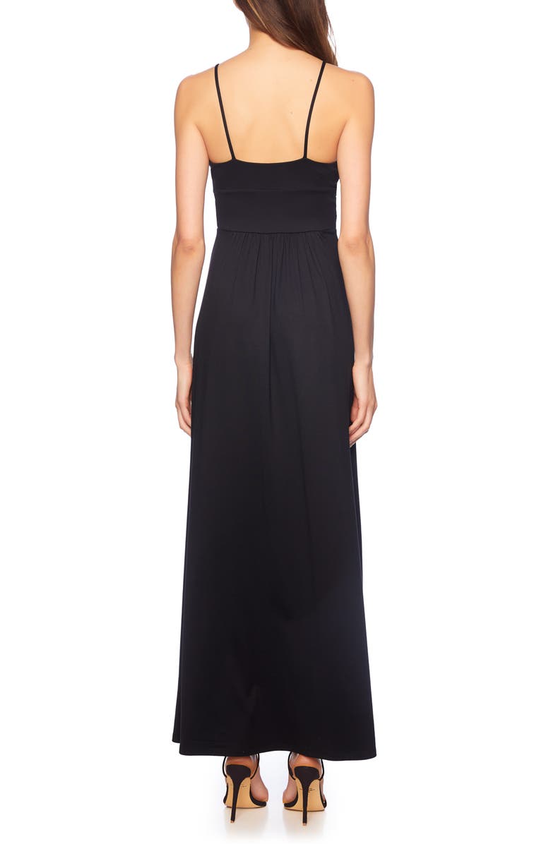 Susana Monaco Circle Cutout Maxi Dress, Alternate, color, 