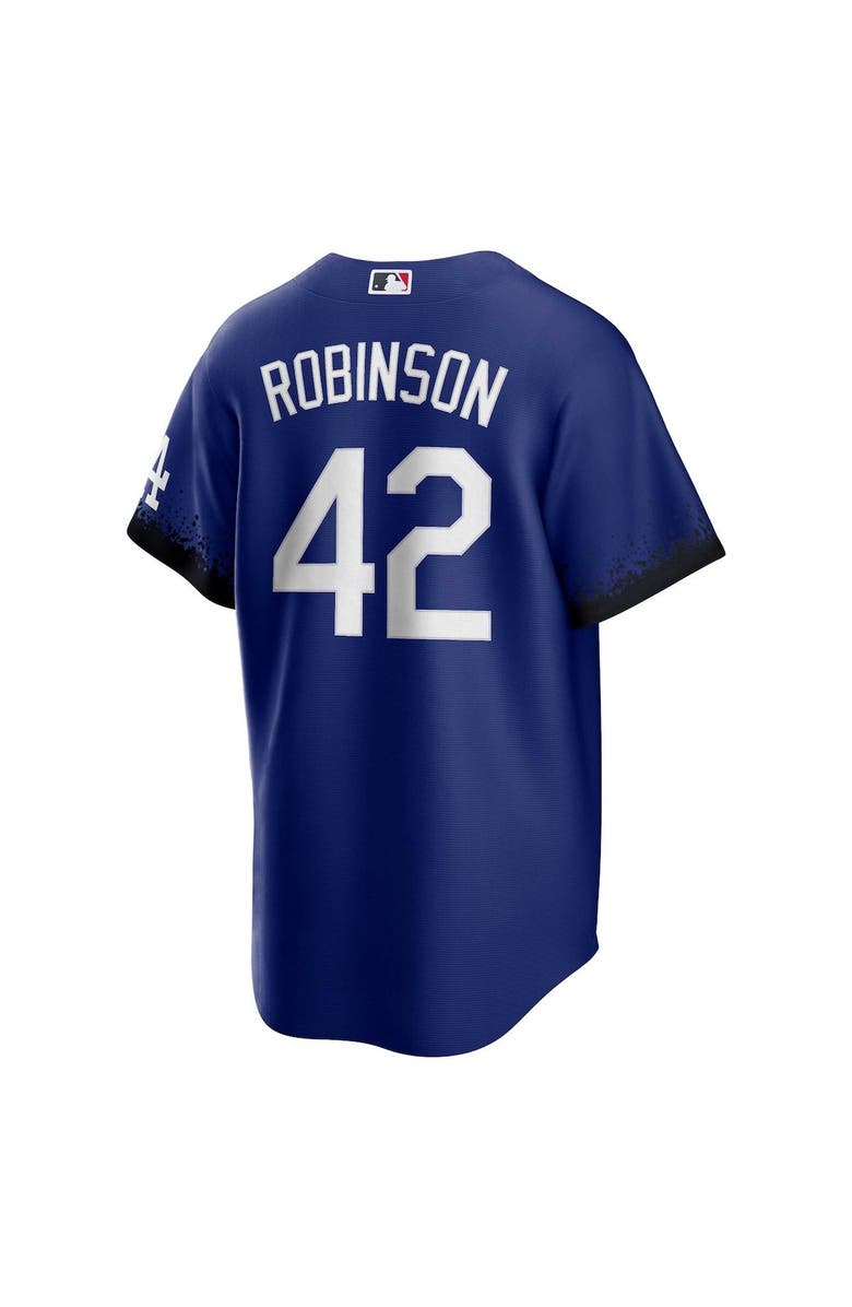 Nike Men's Nike Jackie Robinson Royal Los Angeles Dodgers City Connect Replica Player Jersey, Alternate, color, Royal