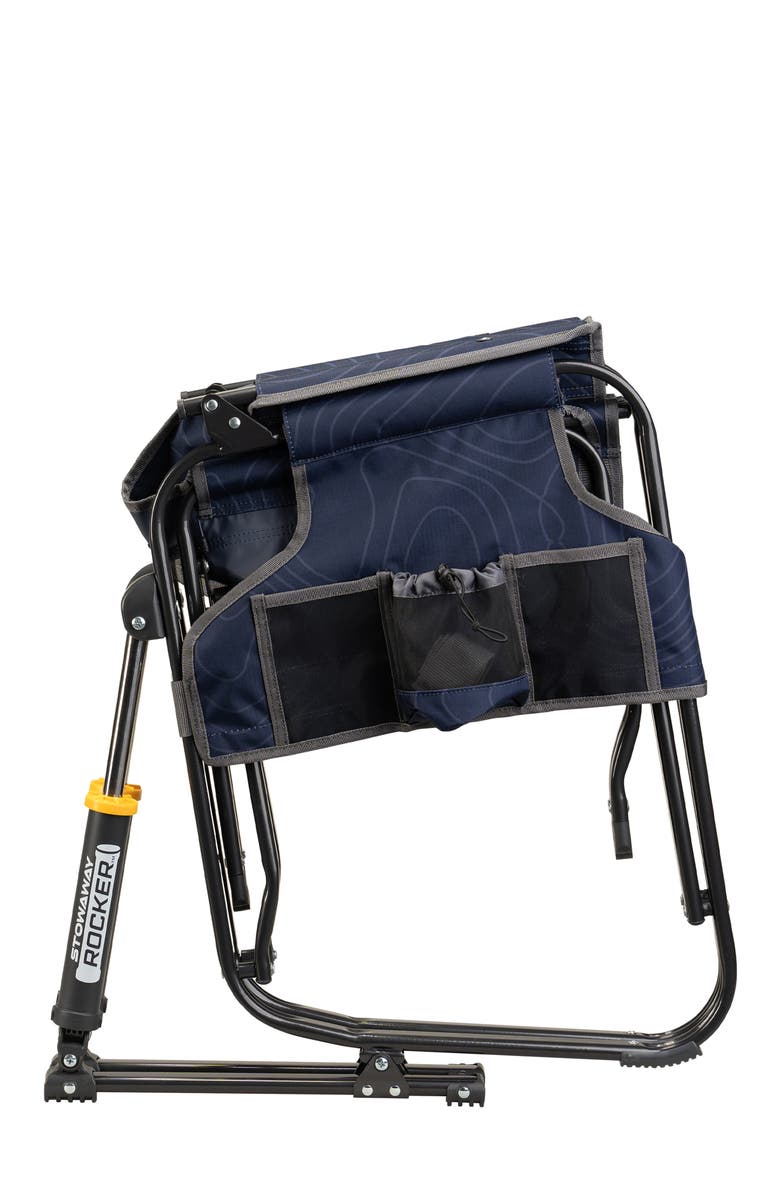 GCI Stowaway Rocker, Alternate, color, Navy Topo