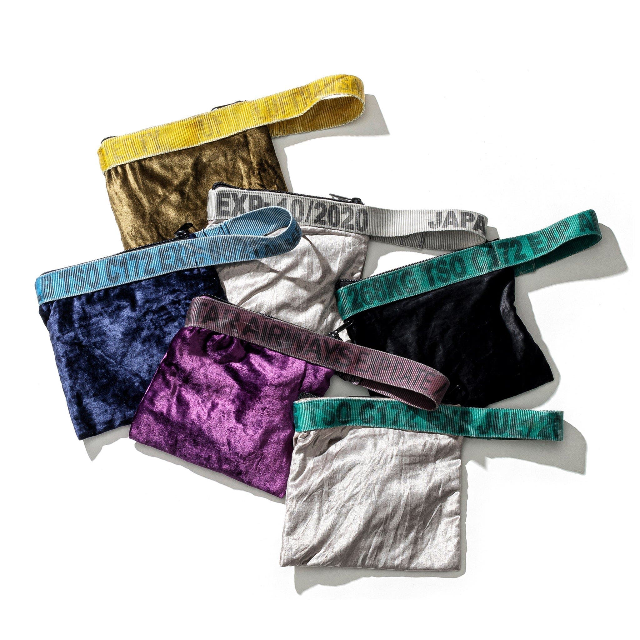 PUEBCO Vintage Sling Belt Pouch, Alternate, color, Black X Green