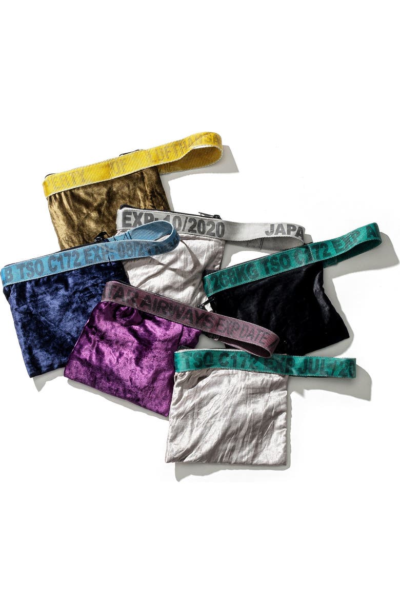 PUEBCO Vintage Sling Belt Pouch, Alternate, color, Black X Green