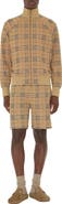 Burberry Check Jersey Shorts