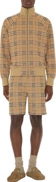 Burberry Check Jersey Shorts
