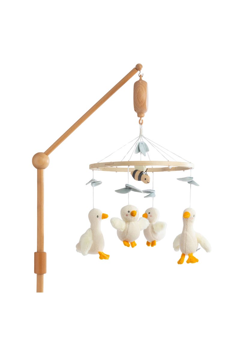 Musical Mobile - Goosey Goosey, White, Main, color, White