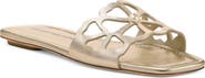 Stuart Weitzman Jasmine Cutout Slide Sandal