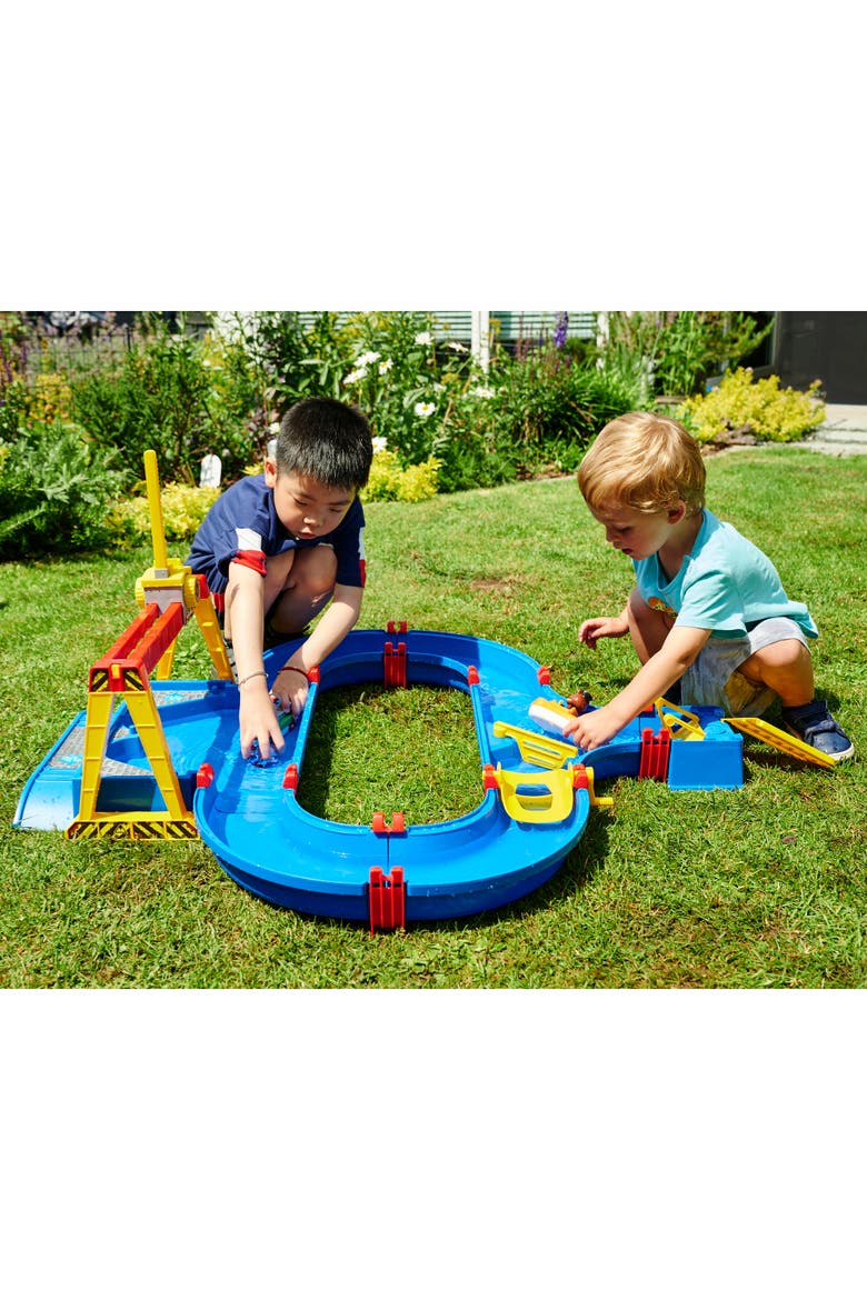 ContainerPort Waterway Playset, Toy Boat & 2 Animal Figures, Kids 3+, Alternate, color, Multicolored